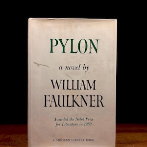 First Modern Library Edition -  Pylon / William Faulkner (1967) Vintage Hardcover Book