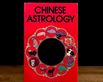 Chinese Astrology / Paula Delsol (1980s) Vintage Paperback Book