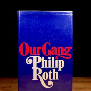 Eerste druk: Our Gang / Philip Roth (1971) vintage hardcover boek