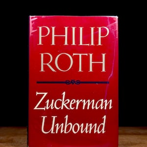 Eerste druk - Zuckerman ongebonden / Philip Roth (1981) vintage hardcover boek