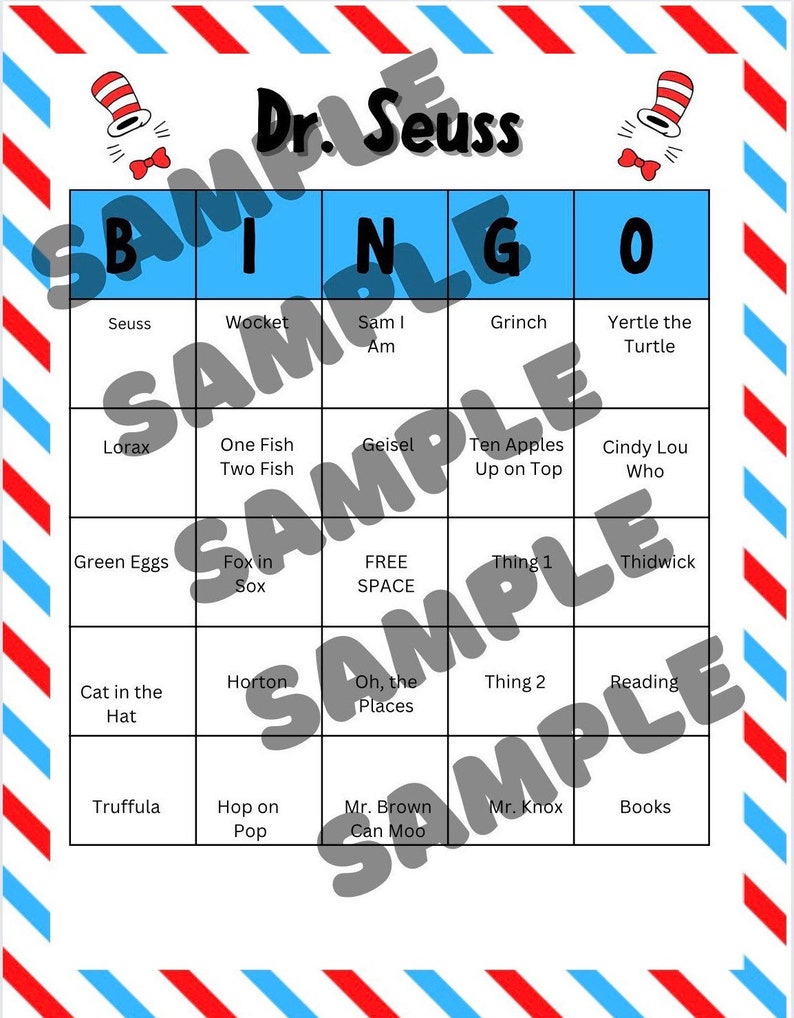 Instant Printable Dr. Seuss Activity Bundle Read Across Etsy