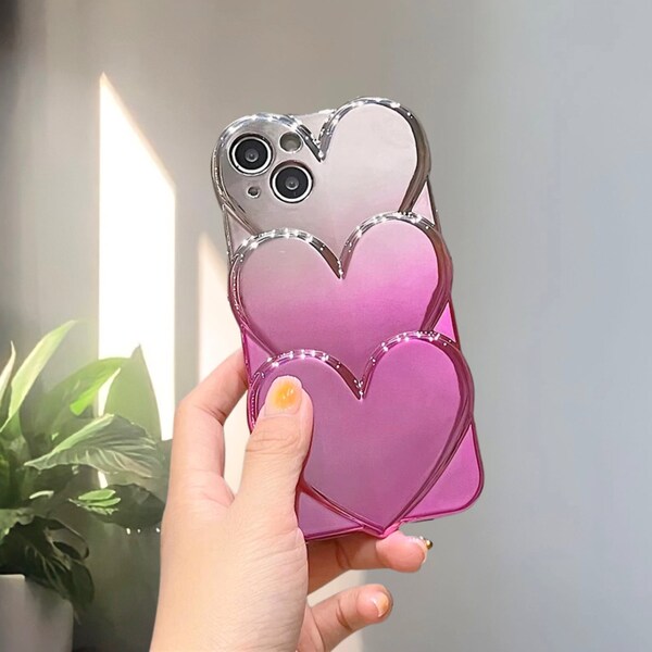 Pink Gradient Phone Case Etsy