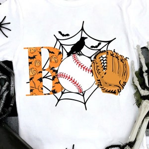 Halloween Baseball Shirt png Halloween Sports png Halloween Shirt Boys Halloween png DTF/G Unisex Halloween Shirt png Boo Shirt Sublimation