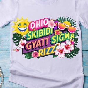 Ohio Skibidi Gyatt Sigma Rizz png, Clipart divertente per adolescenti png, Rizz Em png, Rizzler, Maglietta divertente per adolescenti in gergo, Regalo di compleanno per adolescenti, Sublimazione
