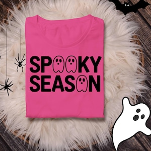 Spooky Season Svg, Happy Halloween svg, Spooky Vibes svg, Trick or Treat svg, Fall Vibes svg, Halloween Shirt png, Cricut Maker DTF/G, Ghost