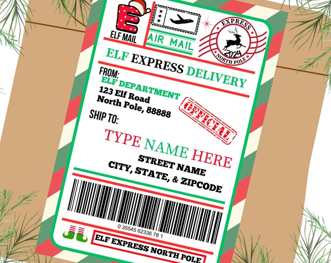 Elf Express Frame This item is unavailable - Etsy