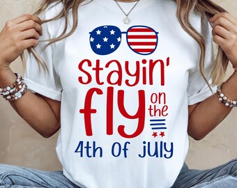 Staying Fly on the 4th of July png, Cameo USA Red White Blue Fireworks Sawgrass Sublimation, Funny fourth shirt, Clipart, Funny fourth png