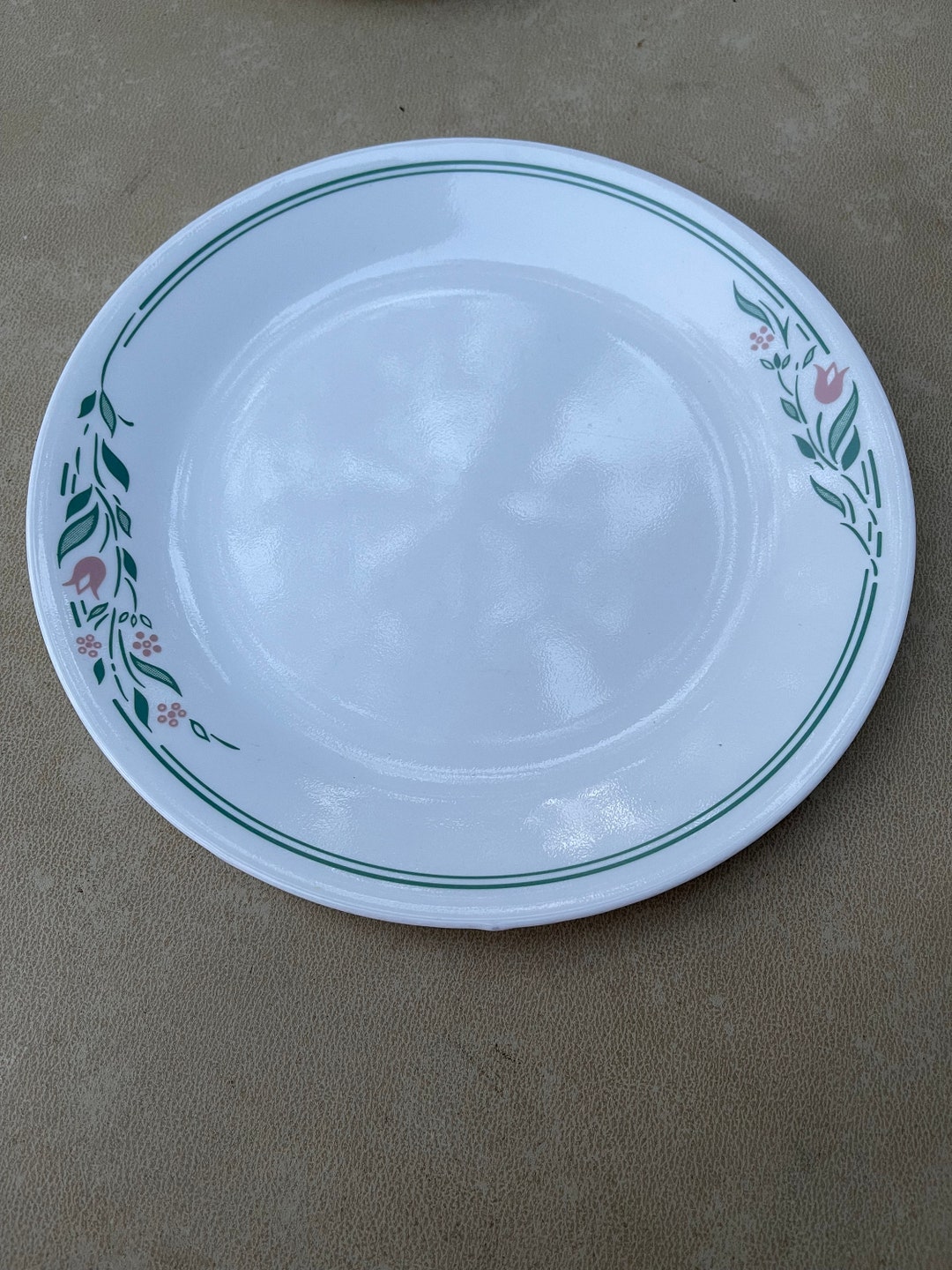 Corelle Rosemarie Dinner Plate Etsy