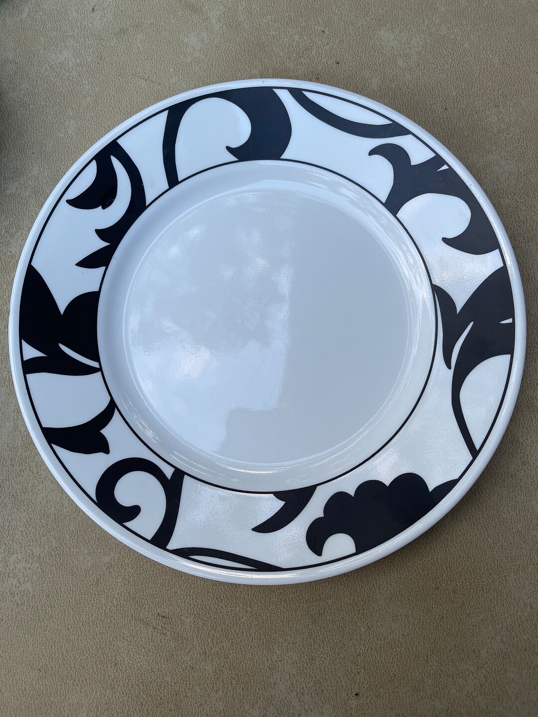 Corelle Vive Noir Dinner Plate Etsy