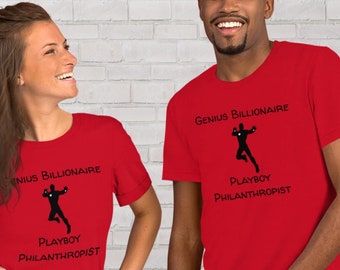 Genius Billionaire Playboy Philanthropist Tee - Iron man - Unisex t-shirt