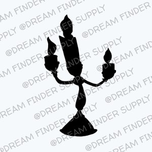 Lumiere, Beauty and Beast, SVG - Downloadable SVG file
