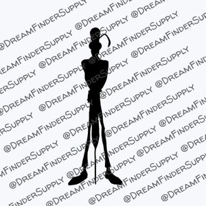 File SVG Dr Facilier - Personaggio medico principessa e ranocchio Voodoo - File SVG scaricabile