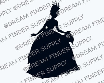 Tiana, Princess and Frog - Downloadable SVG file