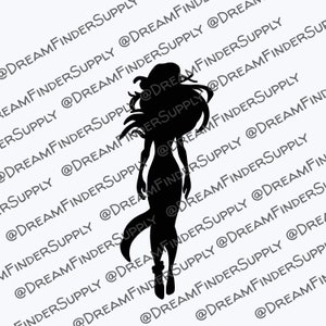 Prinzessin Kida SVG - Atlantis - Herunterladbare SVG-Datei