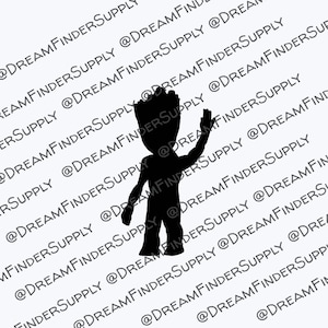 Baby Groot SVG - Guardiani - File SVG scaricabile