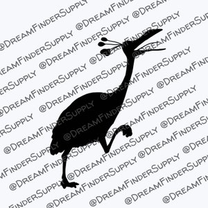 Kevin l'uccello, file SVG - Personaggi del film UP - File SVG scaricabile