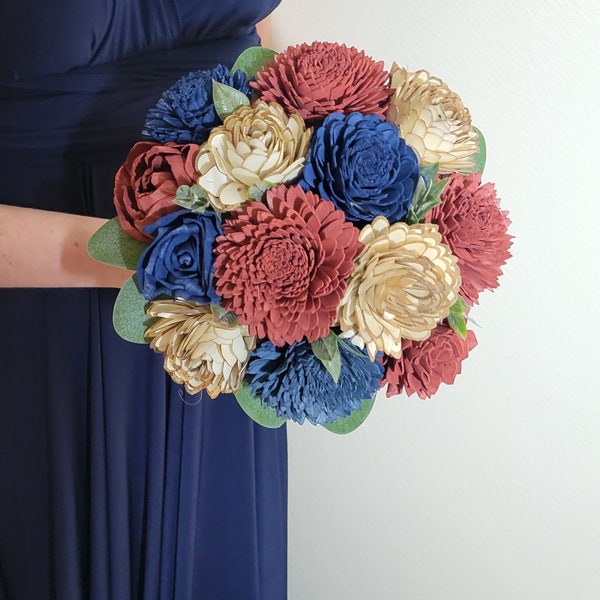 Terracotta and Navy Wedding Etsy