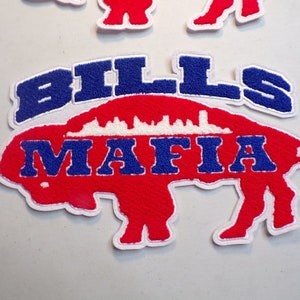 Buffalo Bills Glitter Varsity Patch