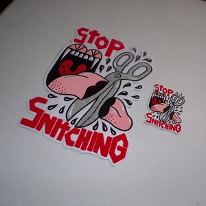 Exclusive Stop Snitching Patch Set