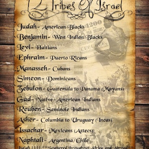 Die 12 Stämme Israels 7 PC. Deal Bügelbild Exklusive Maschenarbeit LIMITIERTE ZEIT