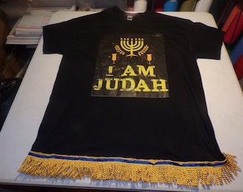 I Am Judah Yellow Fringes