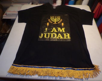 I Am Judah Yellow Fringes