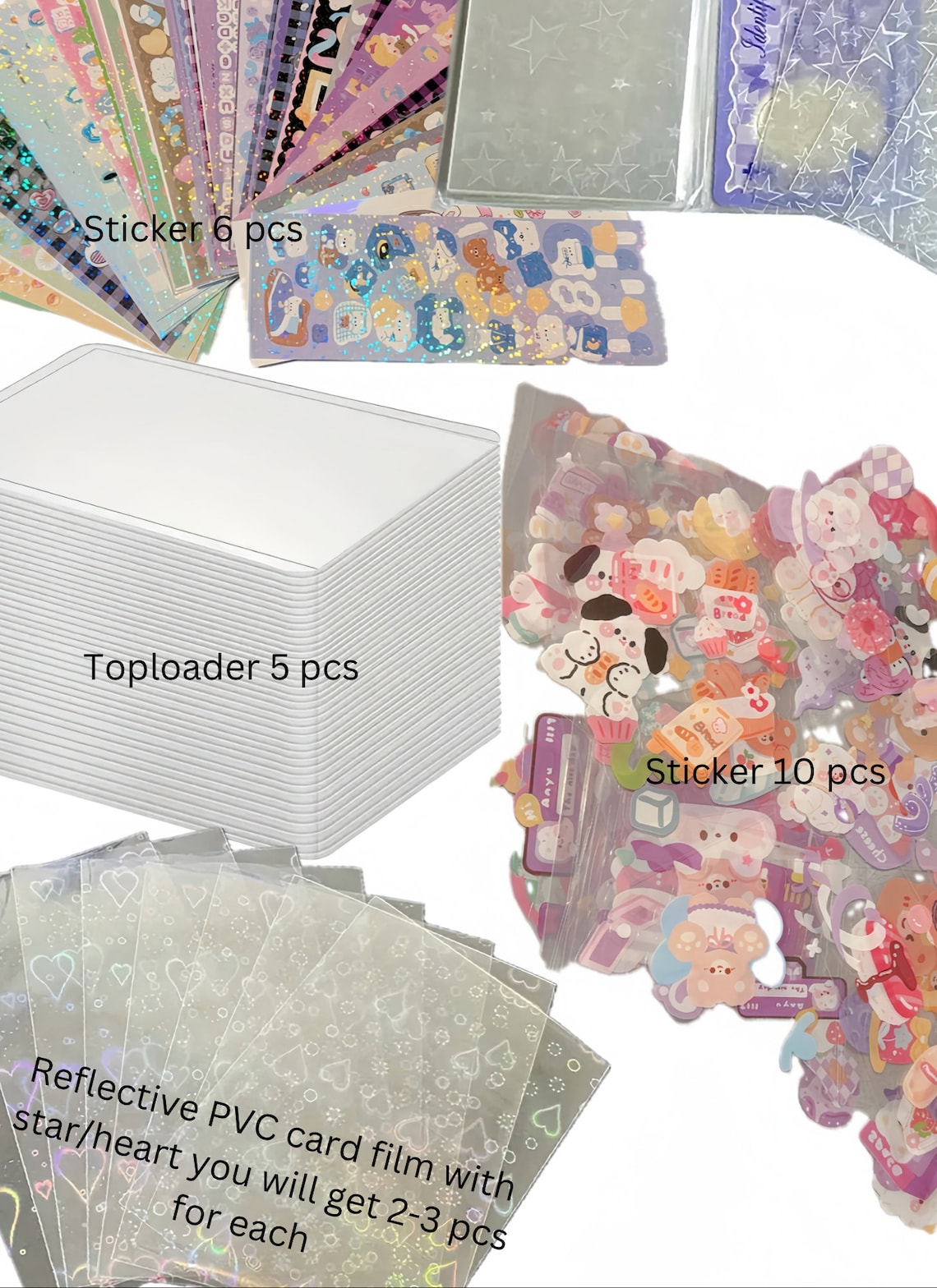 Toploader Deco Kit, Toploader, Toploader Deco, Cardholder, Sticker ...