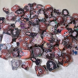 Acrylic charm, acrylic, diy acrylic charm, character acrylic, mini acrylic