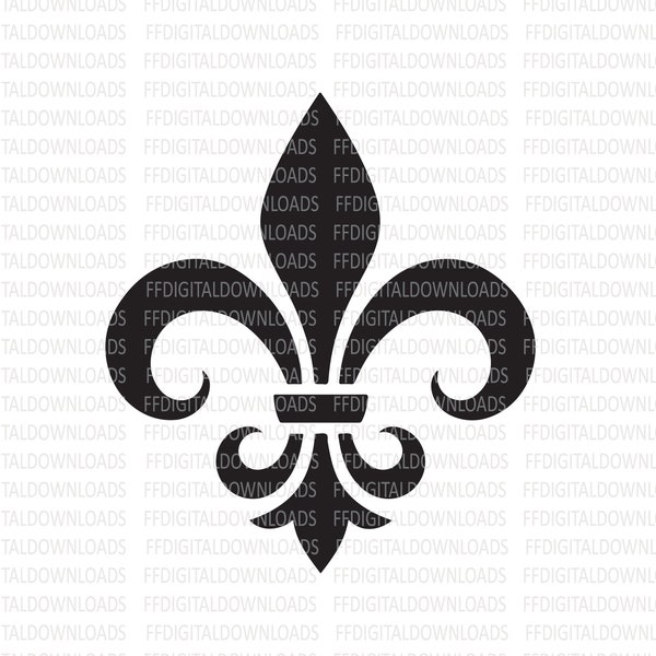 Fleur De Lis SVG, Fleur De Lis Design, Fleur De Lis PNG, Jpg, Fleur De Lisy Shirt Design, Cricut, Cut File, Clipart, Digitale Download