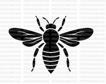 Bee SVG, Bumble bee SVG, Bee png, clipart, Cricut, Cut File, Clipart, Digital Download