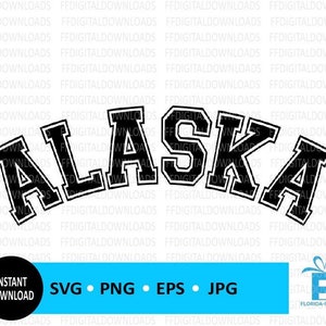 Alaska SVG, Alaska PNG, Alaska Shirt Design, Alaska Est 1959, Alaska Vector, Alaska clipart, Cricut, Cut File, Clipart, Digital Download