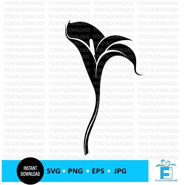 Calla Lily SVG, Calla Lily PNG, Calla Lily Clipart, Calla Lily Silhouette, Vector, EPS, Cricut, Cut File, Clipart, Digital Download