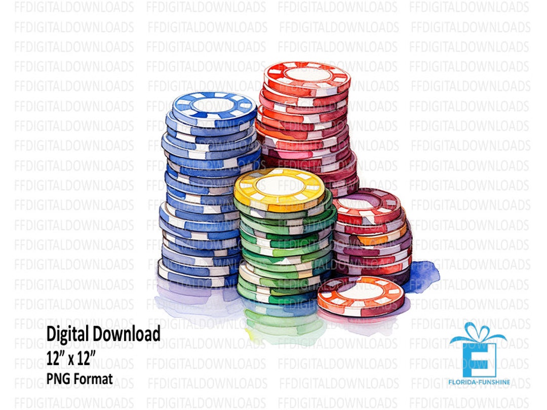 Poker Chips PNG, Poker Chips Clipart, Watercolor Poker Chips, Poker Chips Image, Sublimation ...