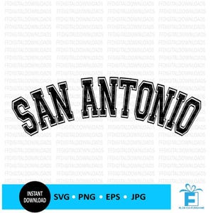 San Antonio SVG, San Antonio PNG, San Antonio Shirt Design, San Antonio Texas, Vector, Cricut, Cut File, Clipart, Digital Download