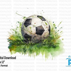 Soccer Ball Clipart, Soccer Ball PNG, Soccer Ball Design Png, Soccer Png, Digital Clipart, Sublimation, Printable, Digital Download, #4059