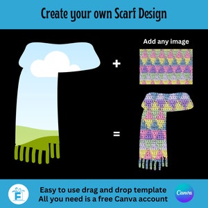 スカーフ クリップアート、スカーフ Canva フレーム、ドラッグ アンド ドロップで編集可能な Canva テンプレート、昇華 PNG、独自のスカーフ クリップアートの作成、スカーフ テンプレート