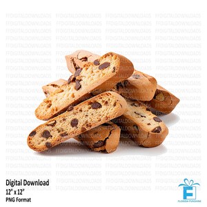 Biscotti Clipart, Biscotti PNG, Biscotti Image, Biscotti Cookies, Biscotti Digital Clipart, Sublimation, Printable, Digital Download, #5454