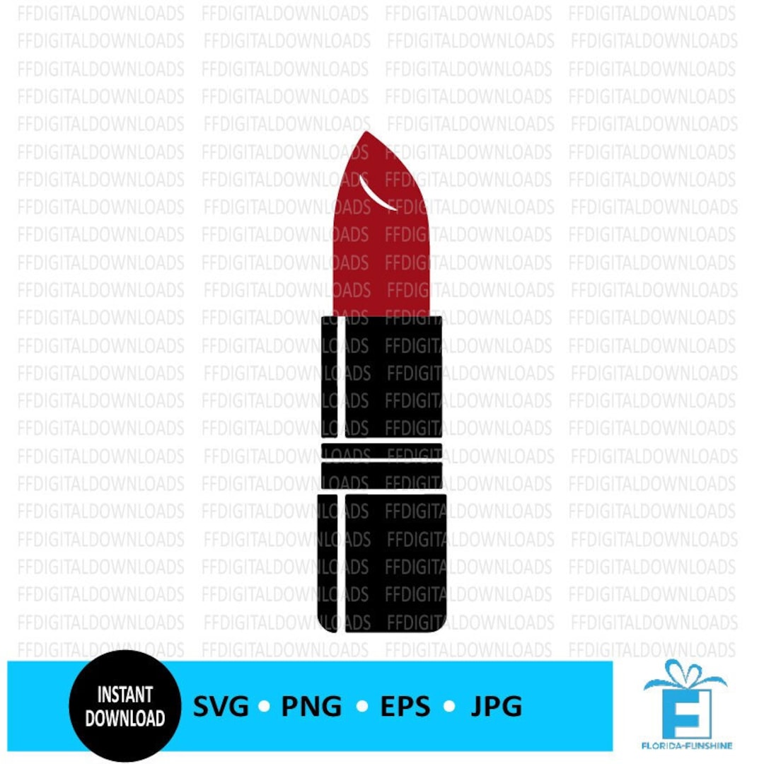 Lipstick SVG, Lipstick PNG, Lipstick Clipart, Makeup Svg, Lipstick
