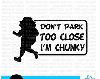 No estaciones demasiado cerca, soy gordita SVG, calcomanía para auto de mujer divertida SVG, Cricut, calcomanía para mamá divertida SVG, calcomanía para auto de mamá divertida Svg, silueta, archivo de corte