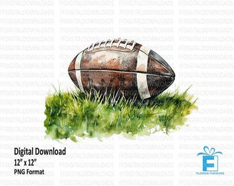 Fußball Clipart, Fußball PNG, Fußball Design Png, Aquarell Fußball, digitale Clipart, Sublimation, bedruckbar, digitaler Download, #4100