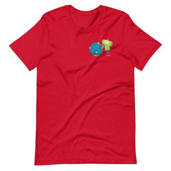 Katamari Cute Minimalist Flat T-shirt Unisex Rolling Ball - Etsy