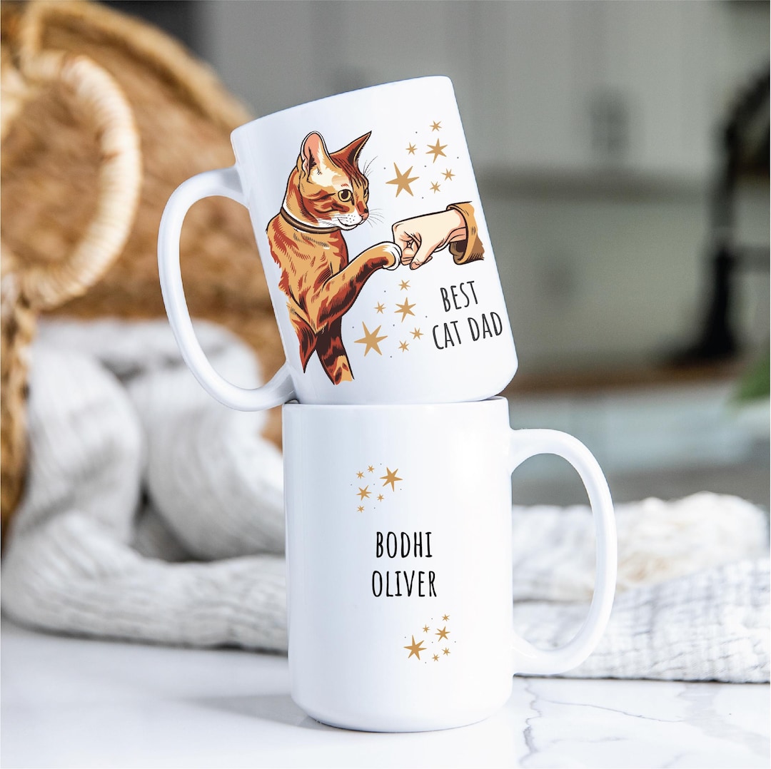 Cloud Mug 500ml Cat Dad