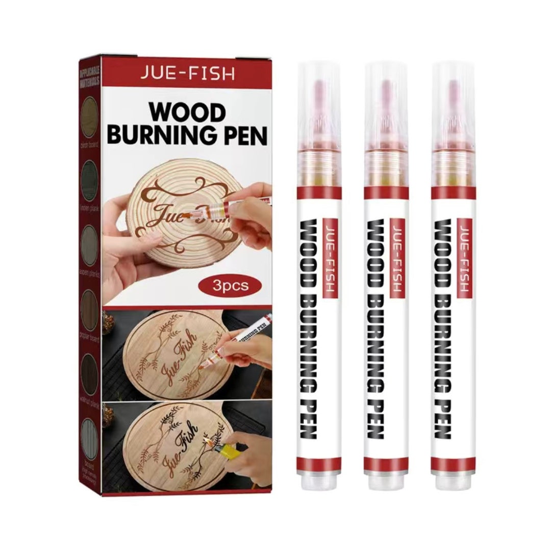 Wood Burning Markers 3 Pack Etsy