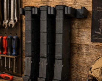 M4/AR15 PMAG four slot wall mount