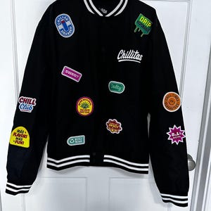 Chillitas "Patchwork" Bomber Jacket Limited-Edition tIe-in Item Size L
