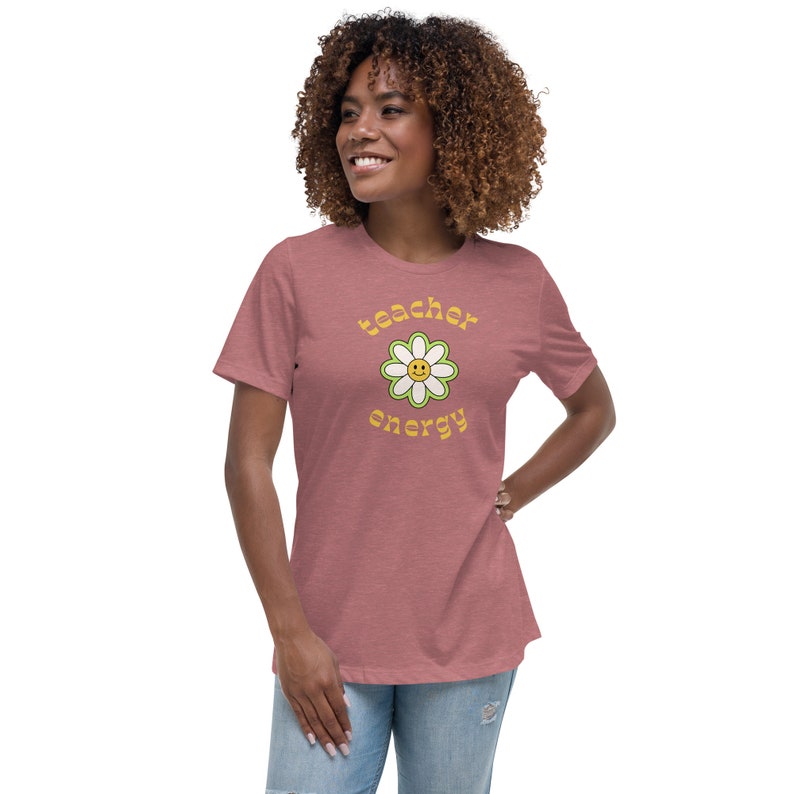 Teacher Energy T-Shirt, Teacher Tee, Teacher Apparel, Teacher Clothes, Teacher Shirt, Trendy Vintage Teacher Tee