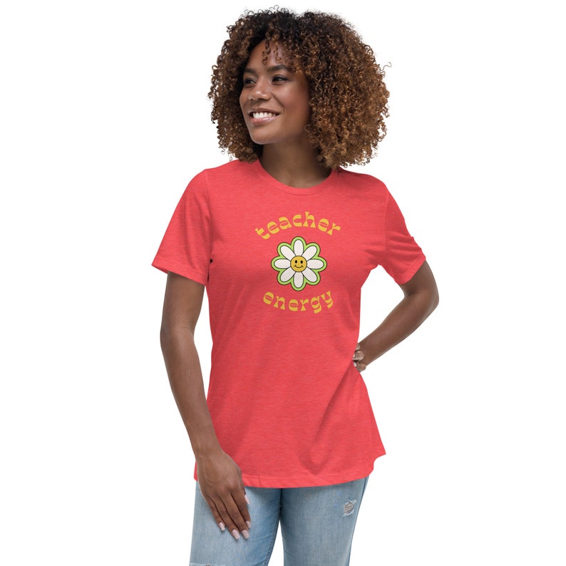 Teacher Energy T-Shirt, Teacher Tee, Teacher Apparel, Teacher Clothes, Teacher Shirt, Trendy Vintage Teacher Tee