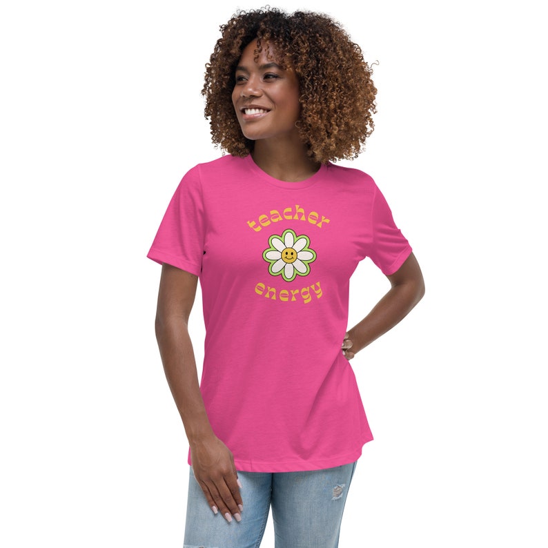 Teacher Energy T-Shirt, Teacher Tee, Teacher Apparel, Teacher Clothes, Teacher Shirt, Trendy Vintage Teacher Tee