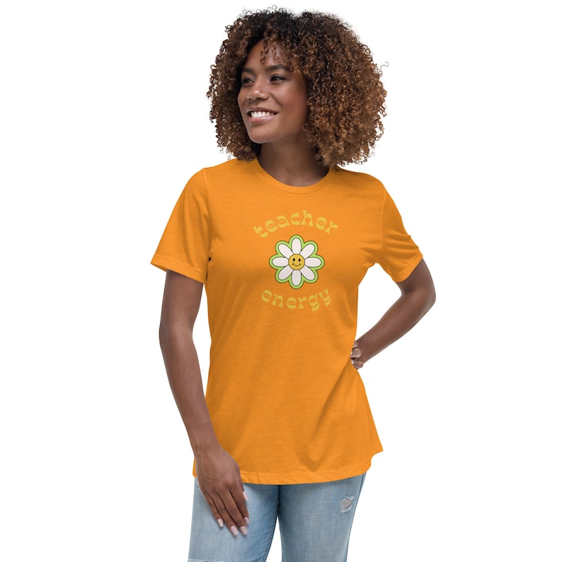 Teacher Energy T-Shirt, Teacher Tee, Teacher Apparel, Teacher Clothes, Teacher Shirt, Trendy Vintage Teacher Tee