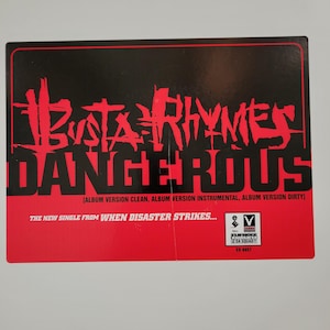 Busta Rhymes Dangerous 12&quot; Vinyl Vintage Rap